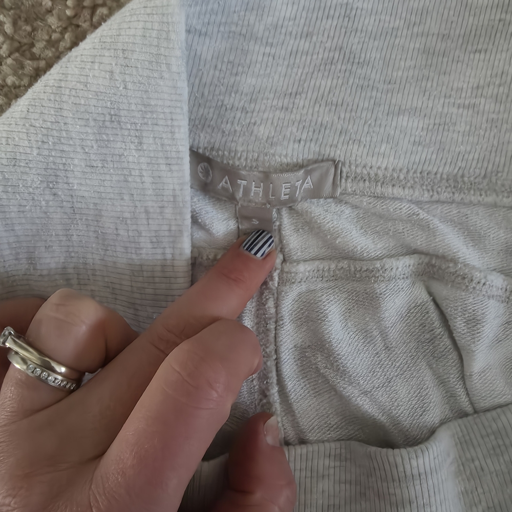 Athleta Heather Gray Pullover